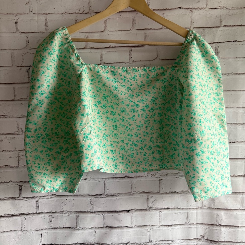 Levi's Green Floral Women's‎ Blouse